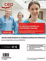 Tecnico Medio Sanitario Cuidados Auxiliares Enfermeria Sermas Pack L