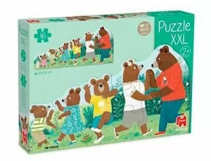 Puzzle Xxl Familia Oso 16 Pcs