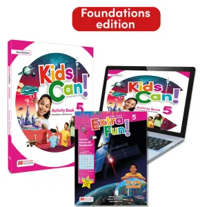 5Pri Kids Can! Foundations 5 Activity Book, Extrafun & Pupil's App: con Acceso a la