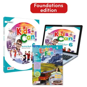 6Pri Kids Can! Foundations 6 Activity Book, Extrafun & Pupil's App: con Acceso a la