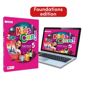 5Pri Kids Can! Foundations 5 Pupil's Book: Libro de Texto Impreso con Acceso a la Ver