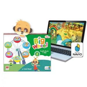 3Años Big Wheel Plus Starter Pupil's Book + App Navio: Acceso a la App del Alumno