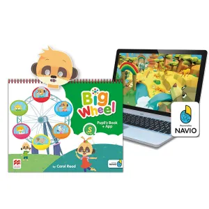 3Años Big Wheel Starter Pupil's Book + App Navio: Acceso a la App del Alumno