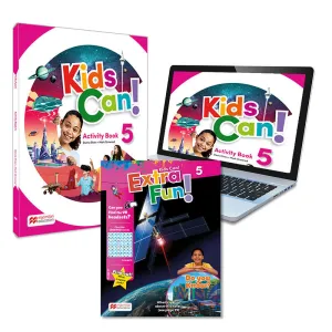 Kids Can! 5 Activity Book, Extrafun & Pupil's App: Cuaderno de Actividades Impreso