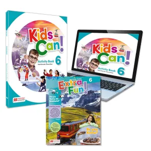 Kids Can! 6 Activity Book, Extrafun & Pupil's App: Cuaderno de Actividades Impreso