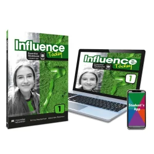 Influence Today 1 Essential Workbook, Competence Evaluation Tracker y Student's App