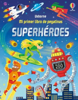 Superhéroes mi Primer Libro Pegatinas