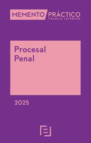 Memento Procesal Penal 2025