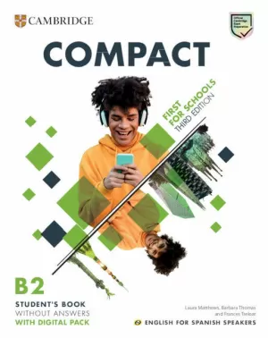 Compact First For Schools Third Edition English For Spanish Speakers Student's