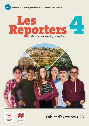 Les Reporters 4 - A2. 2Éd. Macmillan - Cahier D'exercices + Cd