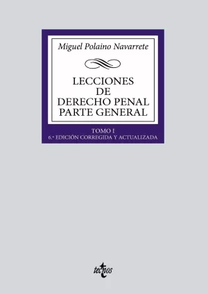 Lecciones de Derecho Penal Parte General