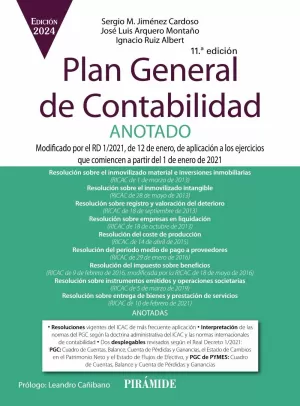 Plan General de Contabilidad Anotado 2024