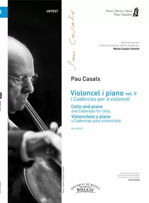 Violoncel I Piano Vol. Ii I Cadències Per a Violoncel