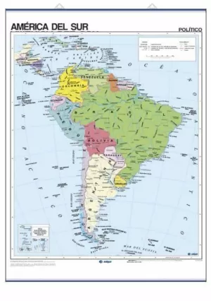 América del Sur, Físico / Político