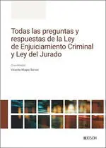 Todas las Preguntas y Respuestas de la Ley de Enjuiciamiento Criminal y Ley del Jurado