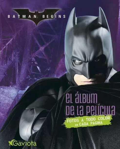 BATMAN BEGINS. ALBUM PELICULA. .. Comprar libro