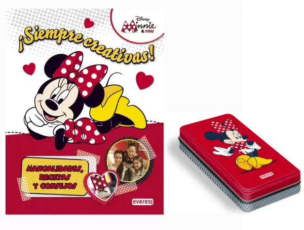 MINNIE & YOU SIEMPRE CREATIVAS!. MANUALIDADES, RECETAS Y CONSEJOS. ..  Comprar libro