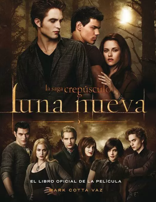 Luna Nueva El Libro Oficial De La Pelicula La Saga Crepusculo Vaz