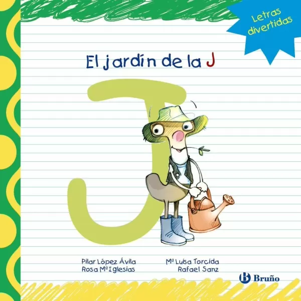 El Jardín De La J Letras Divertidas