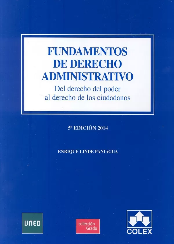 Enrique Linde Paniagua Fundamentos De Derecho Administrativo Pdf