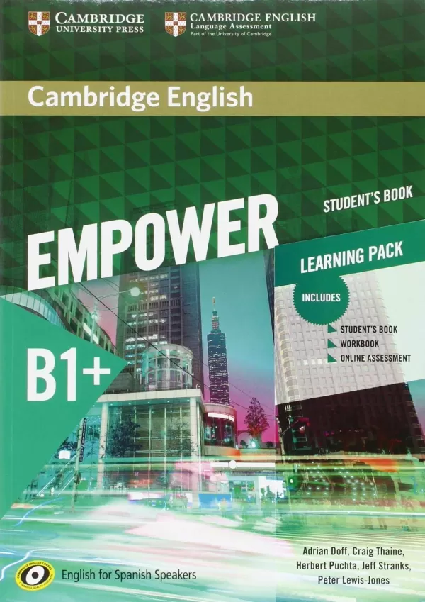 CAMBRIDGE ENGLISH EMPOWER FOR SPANISH SPEAKERS B1+ STUDENT'S BOOK WITH ...